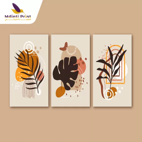 Collection du tableaux abstraites - minimalisme