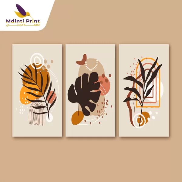 Collection du tableaux abstraites - minimalisme